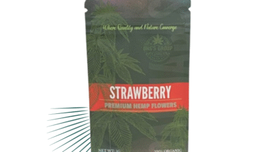 CBG Hemp Flowers - Strawberry