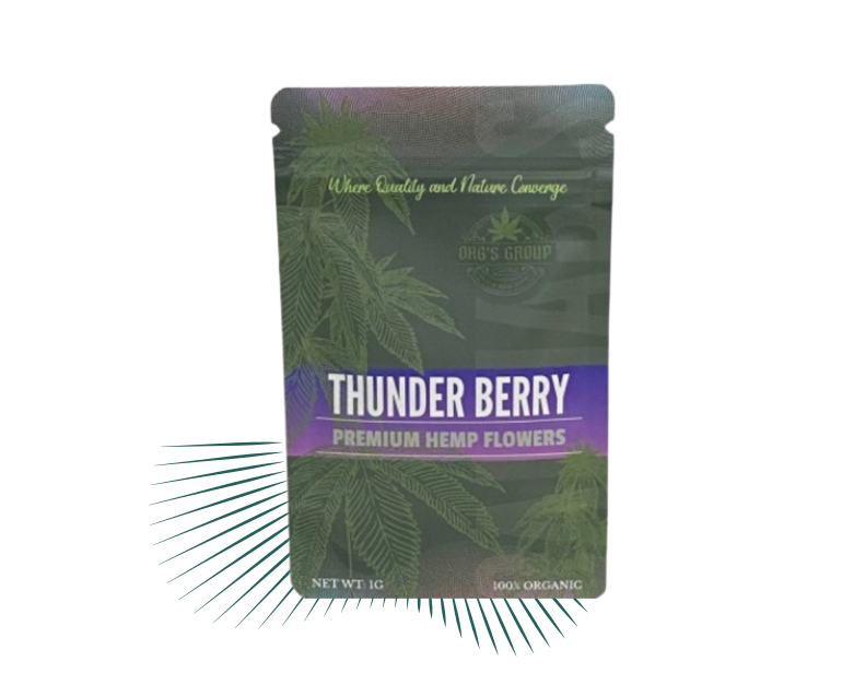 CBD Hemp Flowers - Thunder Berry