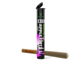 CBD Pre-roll Apple Fritz - Kief Blend Infused Pre-roll with Black Child-Resistant Pre-Roll Tube packaging
