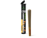 CBD Pre-roll Amnesia White with Black Child-Resistant Pre-Roll Tube packaging