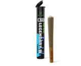 CBD Pre-roll Legendary White with Black Child-Resistant Pre-Roll Tube packaging