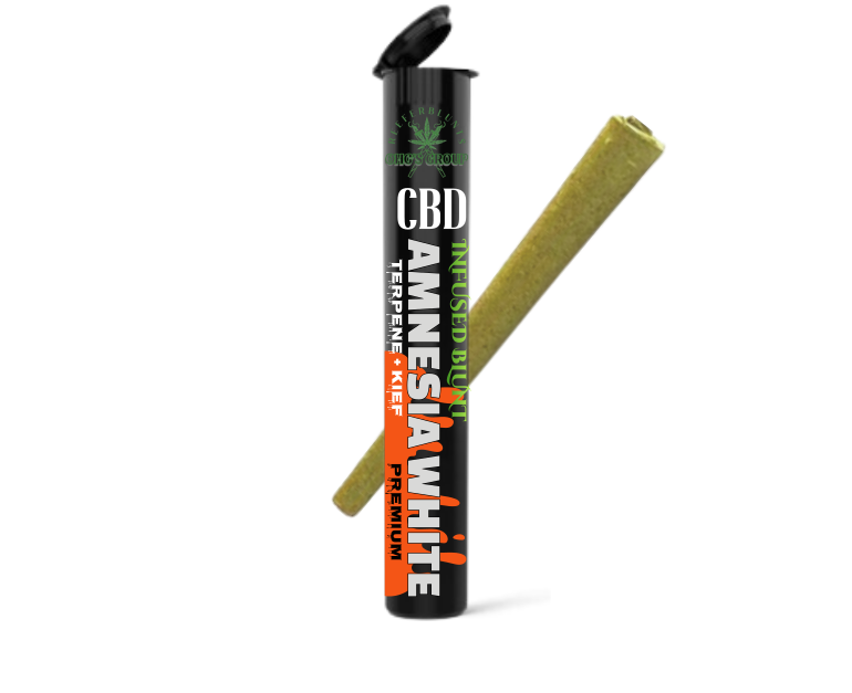 Amnesia White – Terpene & Kief-Infused Blunt