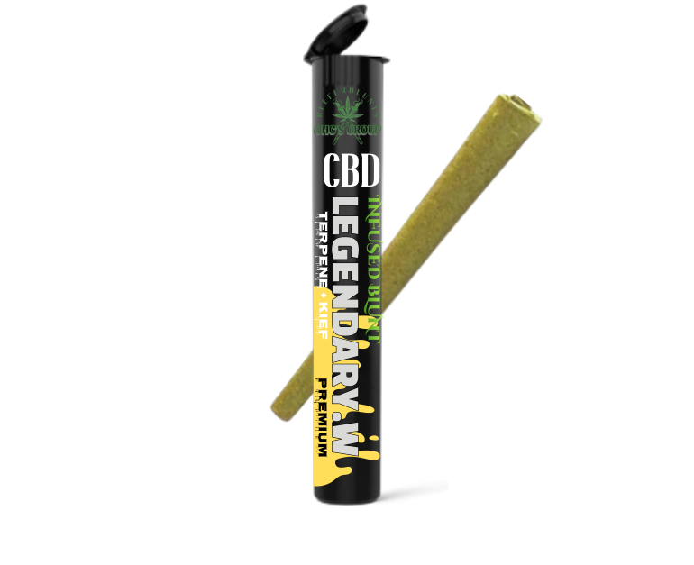 Legendary White – Terpene & Kief-Infused Blunt