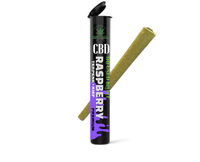 Raspberry – Terpene & Kief-Infused Blunt