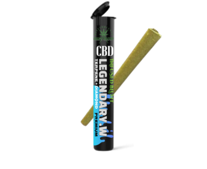 Legendary White – Diamond & Terpene-Infused Blunt