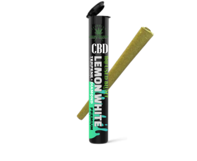 Lemon White – Diamond & Terpene-Infused Blunt